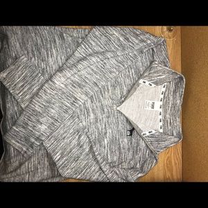 PINK 3-quarter zipper pullover